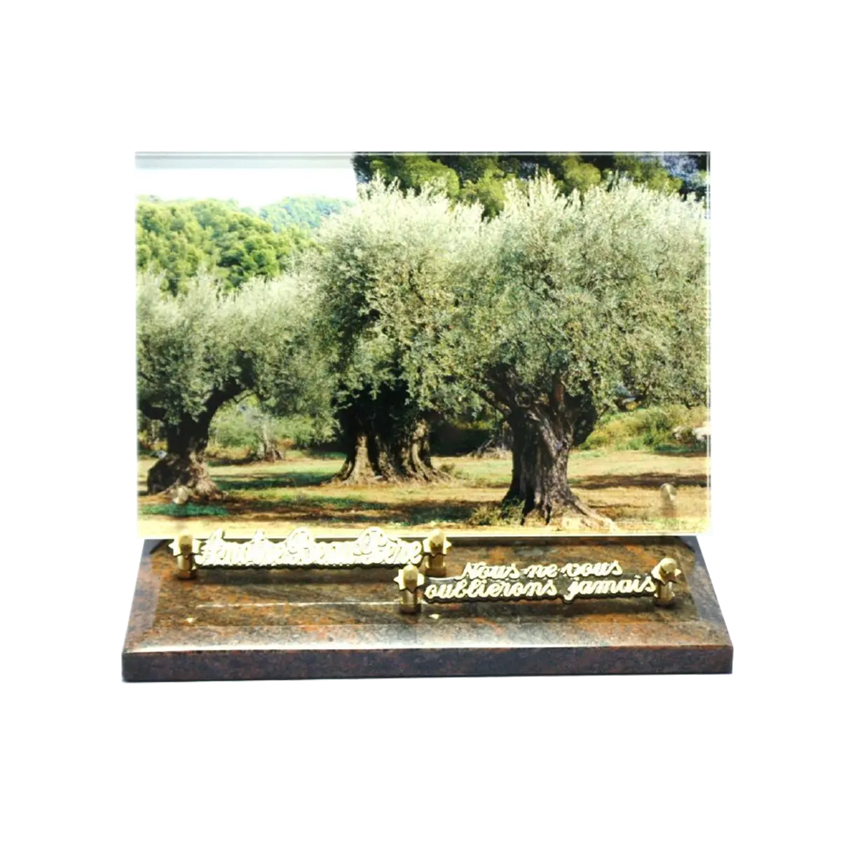 Plaques funéraires altus – illustration d'un produit funéraire