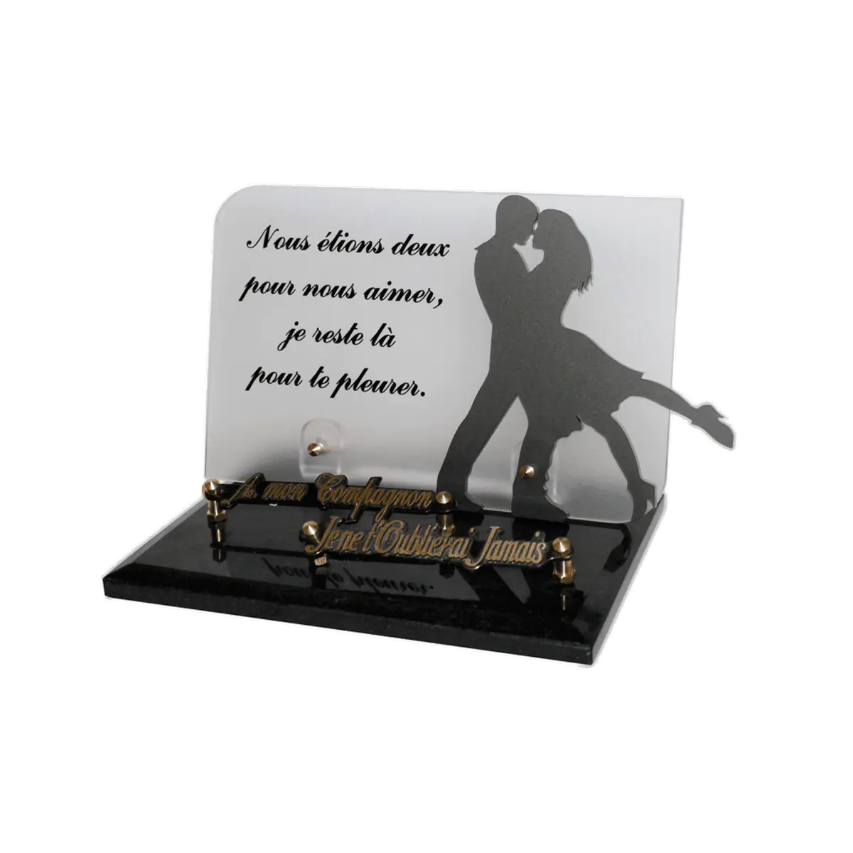 Plaques funéraires altus – illustration d'un produit funéraire