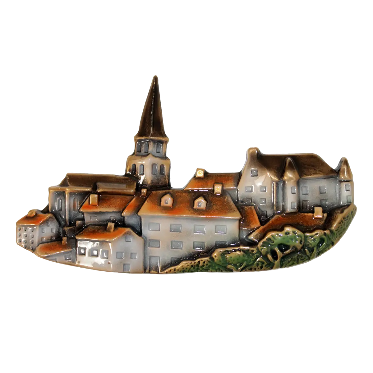 Bronzes – illustration d'un produit funéraire