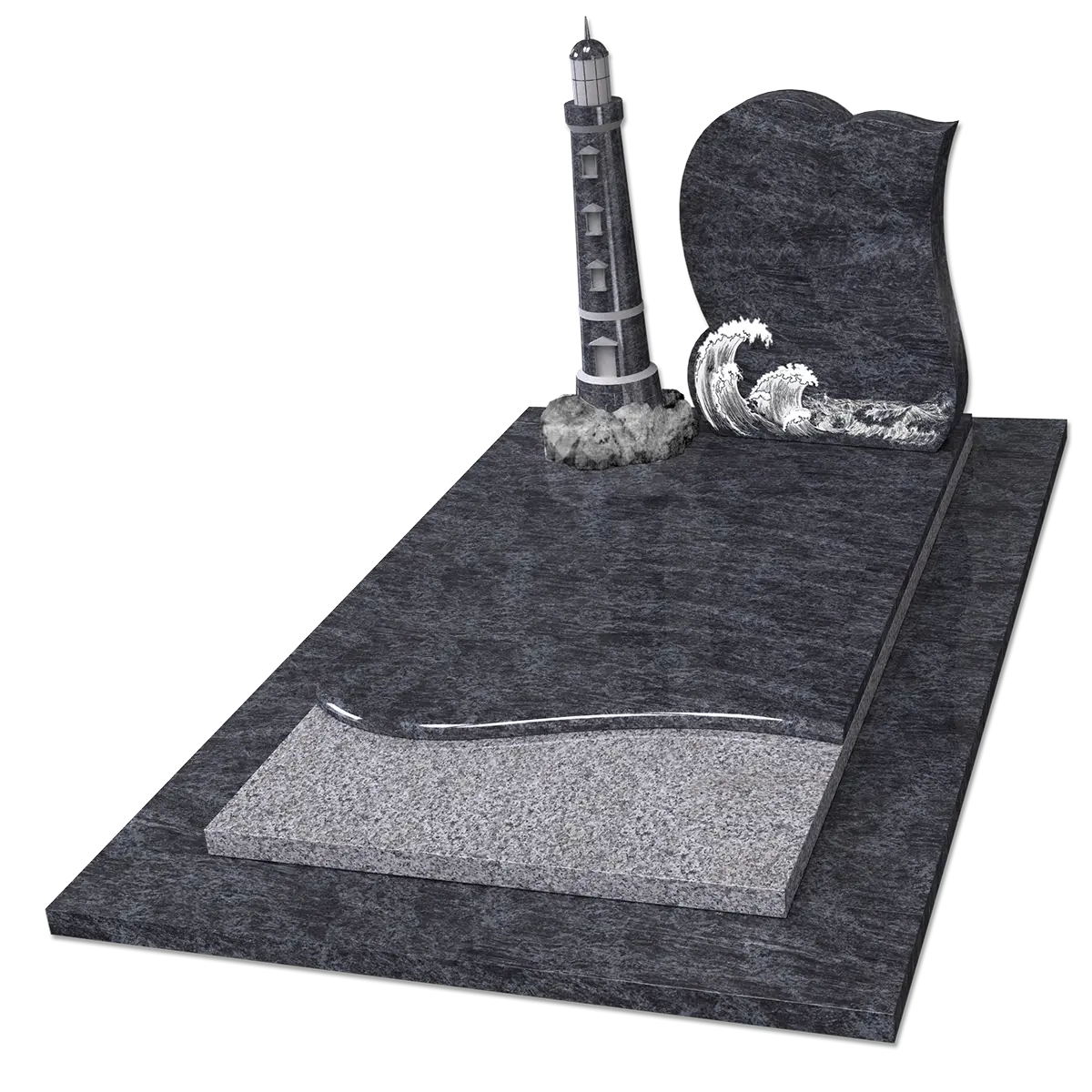 Monuments créations – illustration d'un produit funéraire