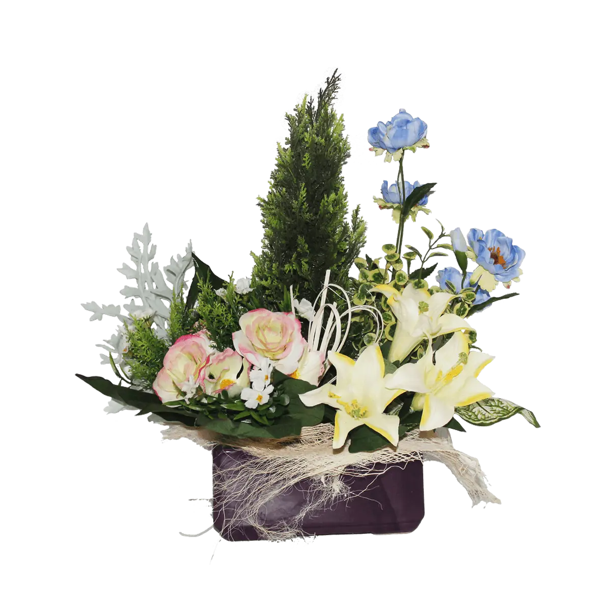 Jardinières céramique – illustration d'un produit funéraire