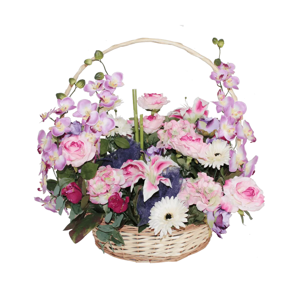 Paniers – illustration d'un produit funéraire