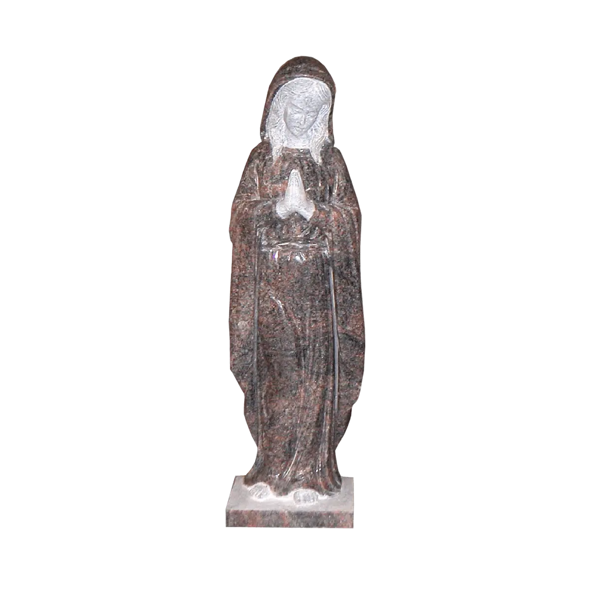 Vierges granit – illustration d'un produit funéraire