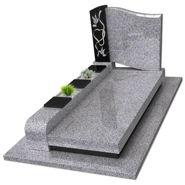 Monument avec cases urne intégrées Diane - Leader Granits