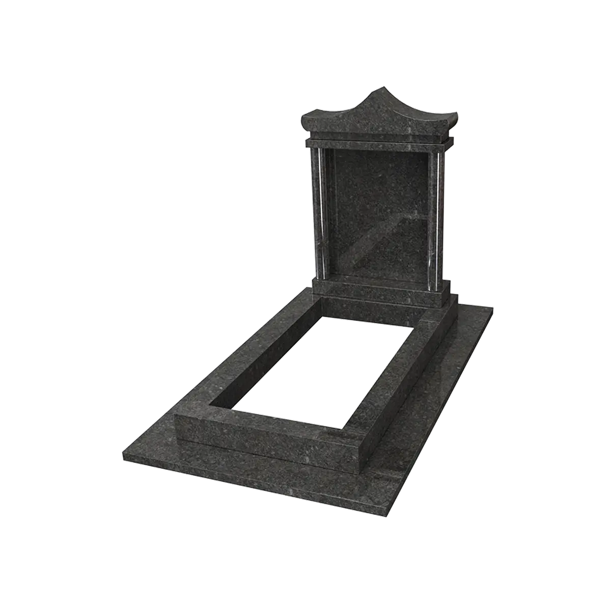 Monuments Asiatiques – illustration d'un produit funéraire