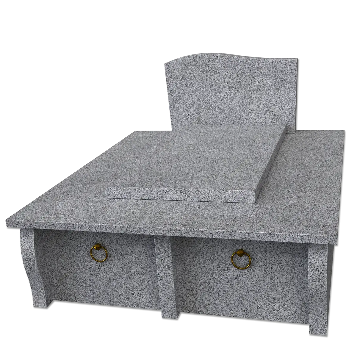 Monuments doubles – illustration d'un produit funéraire