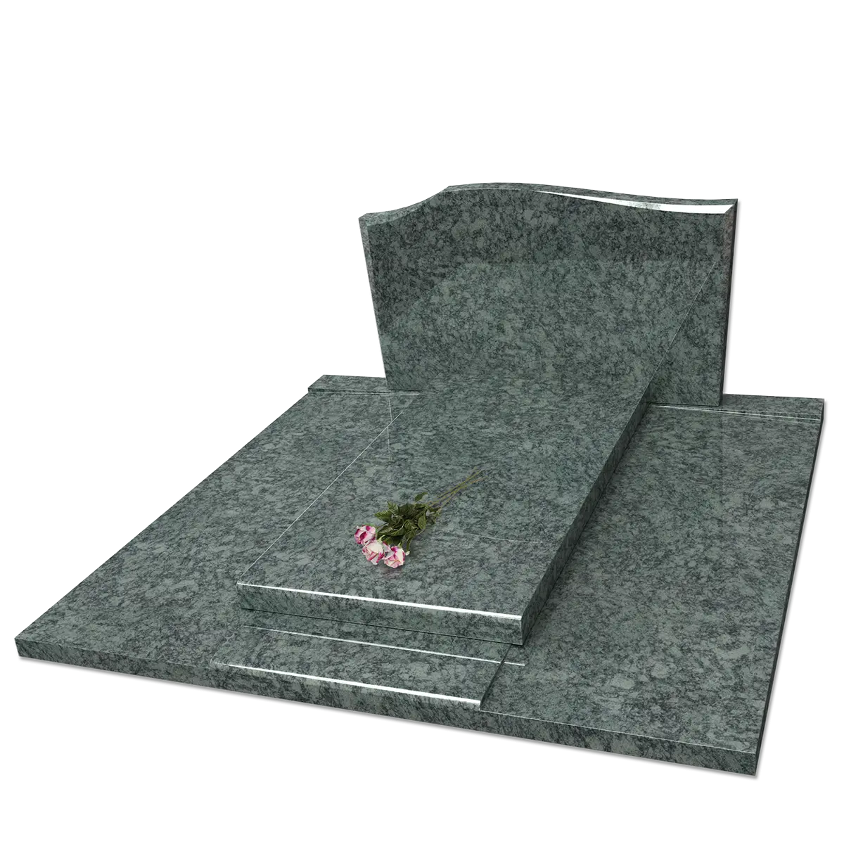 Monuments doubles – illustration d'un produit funéraire