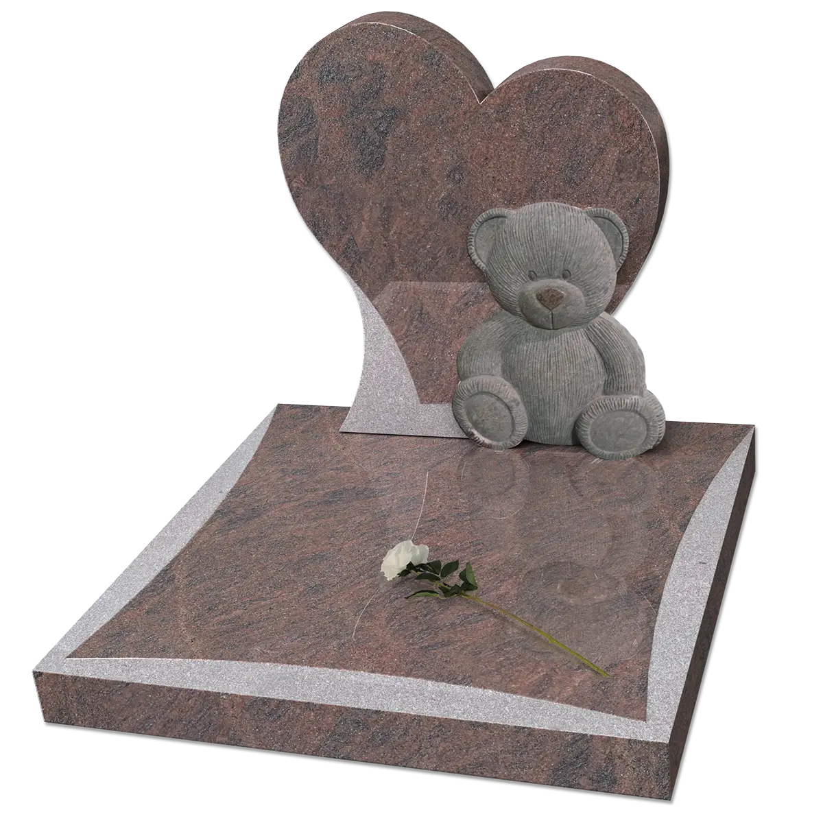 Cinéraires pour enfants et animaux – illustration d'un produit funéraire