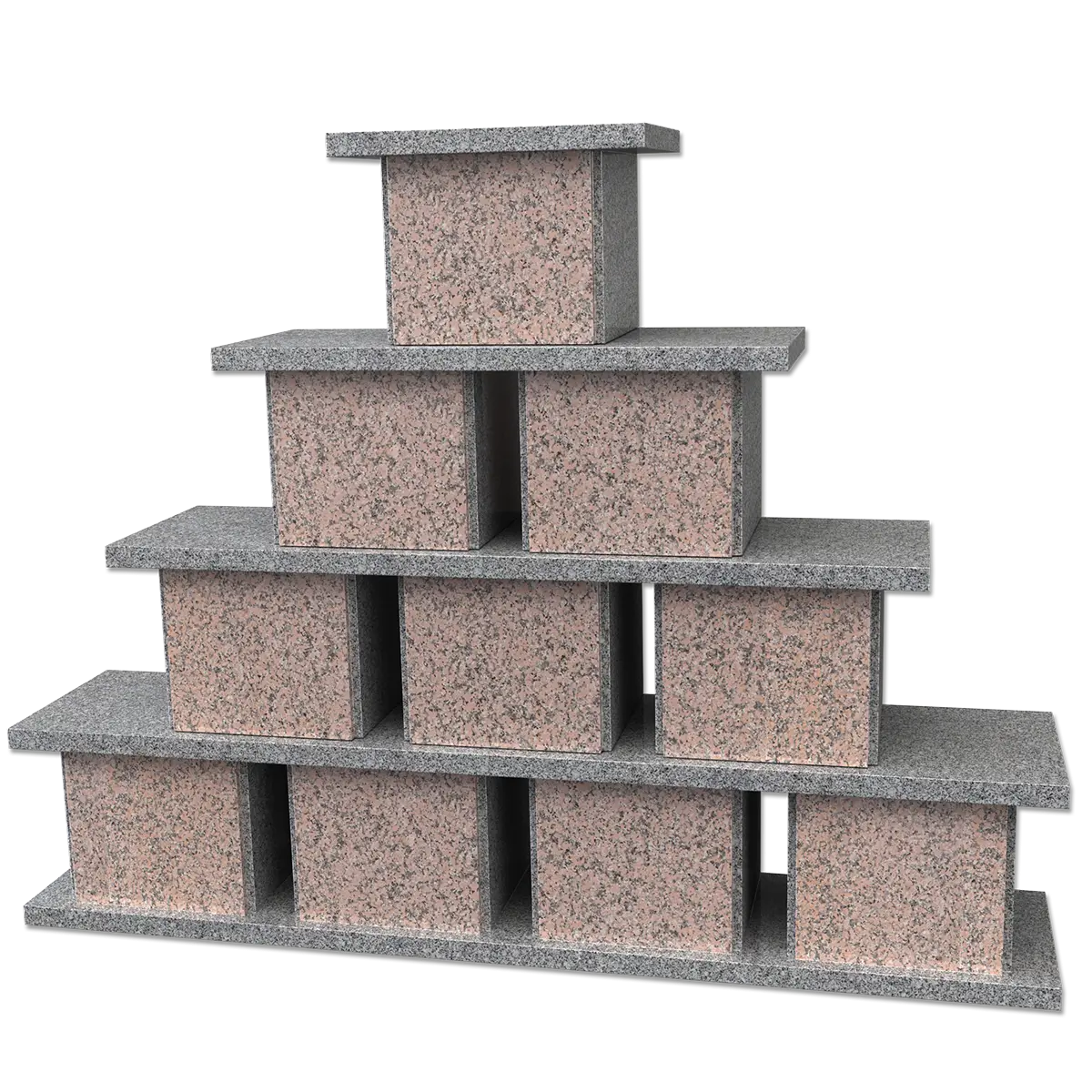 Columbariums et jardins du souvenir – illustration d'un produit funéraire