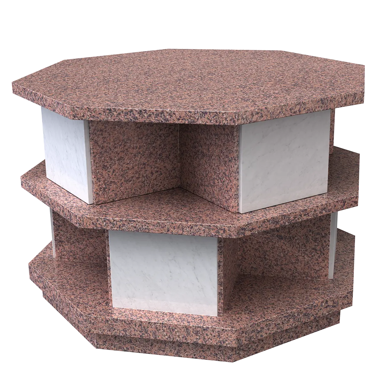 Columbariums et jardins du souvenir – illustration d'un produit funéraire