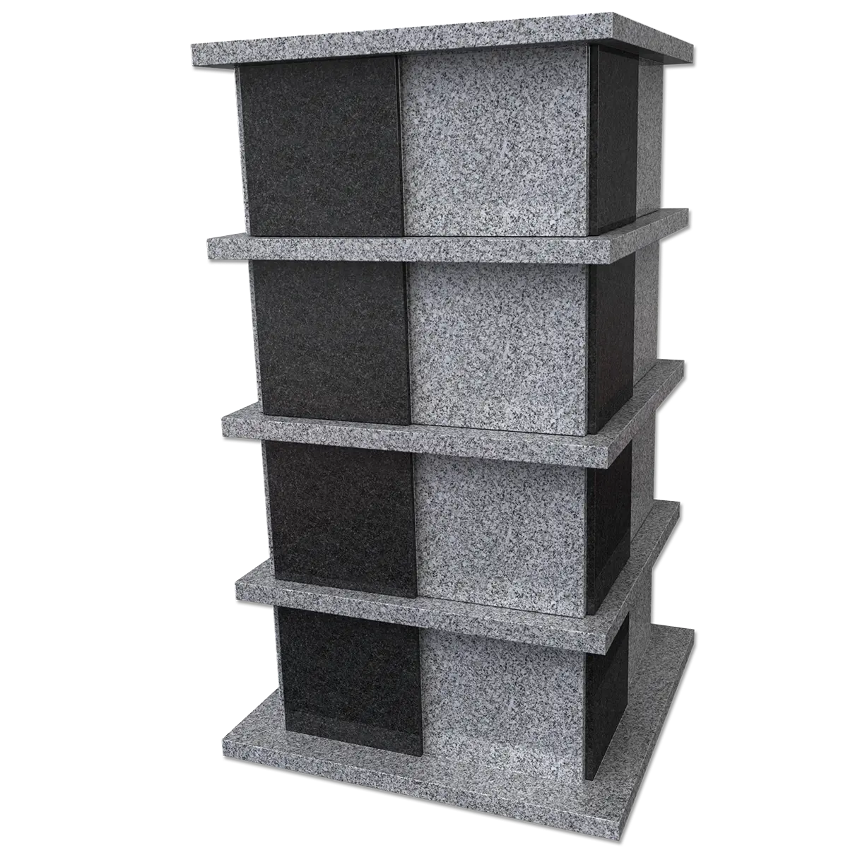 Columbariums et jardins du souvenir – illustration d'un produit funéraire